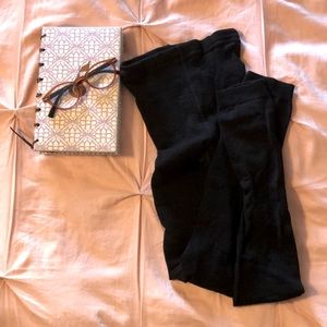 Black small Smartwool footless tights